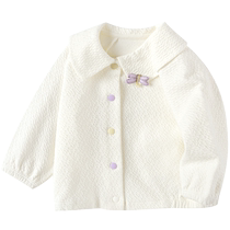 (Same style in the mall) Balabala girls coat baby clothes baby tops lively and cute literary and western style