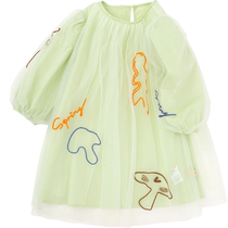 (Caro Ni IP subsection) Balabala childrens clothing womens clothes with dress and autumn baby net yarn princess dresses
