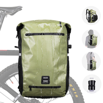 Rhino Ramble bicycle bag rear shelf bag station wagon rear bag hanging bag camel bag rainproof leisure riding computer bag