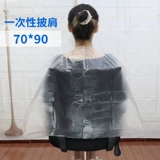 Одноразовая накидка для окрашивания волос для стрижки волос, водонепроницаемый прозрачный шарф