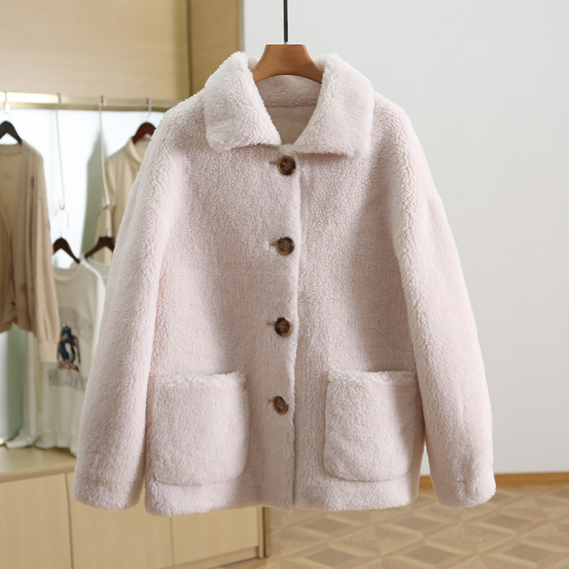 Welfare price 189 9 Yan series Korean version commuter woolen coat brand counter women's clothing 20 winter new