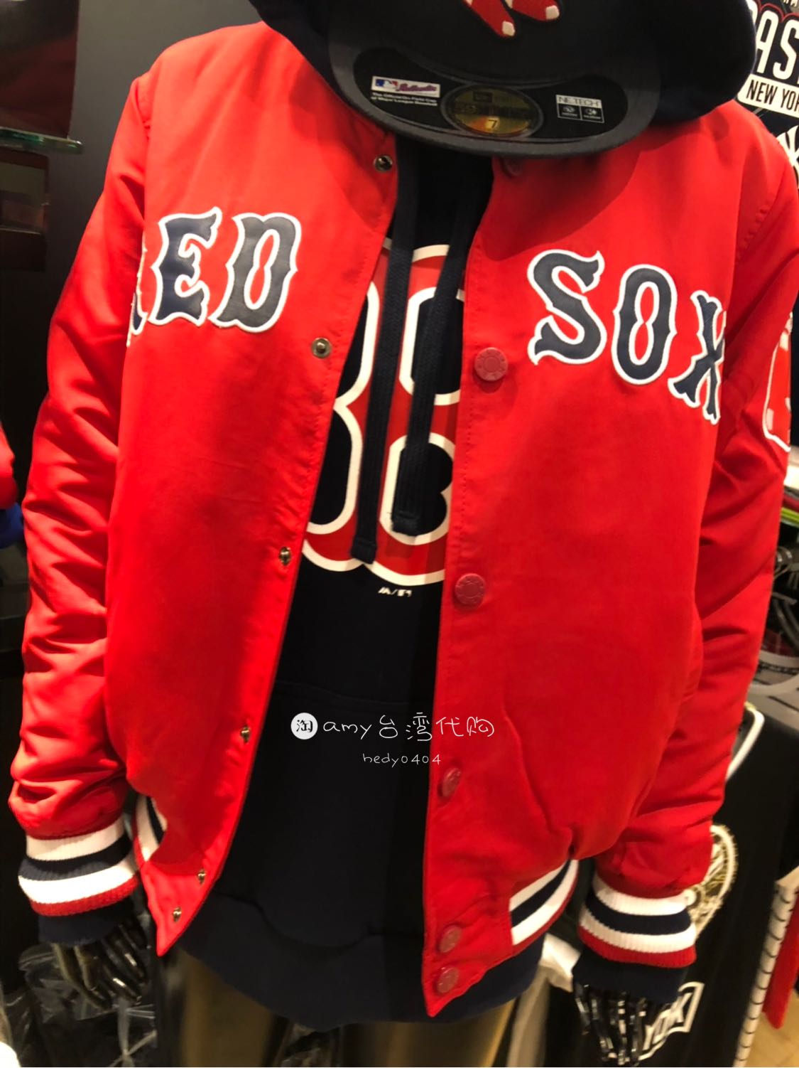 Đài Loan mua SF tóc thẳng MLB Yankees đội mùa thu và mùa đông đồng phục bóng chày nam mới áo khoác mỏng - Thể thao sau bộ gió the thao nam nike