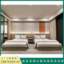 hotel bed hotel bed custom furniture standard room bed full set of bed and breakfast apartment single room express hotel bed double bed