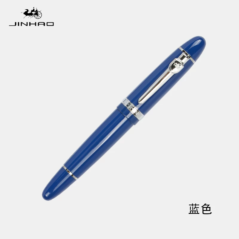 Перо Jinhao 159, специальная толстая ручка Daban, большая заострённая каллиграфическая ручка, фиолетовая подпись ручка спиральная ручка-голова