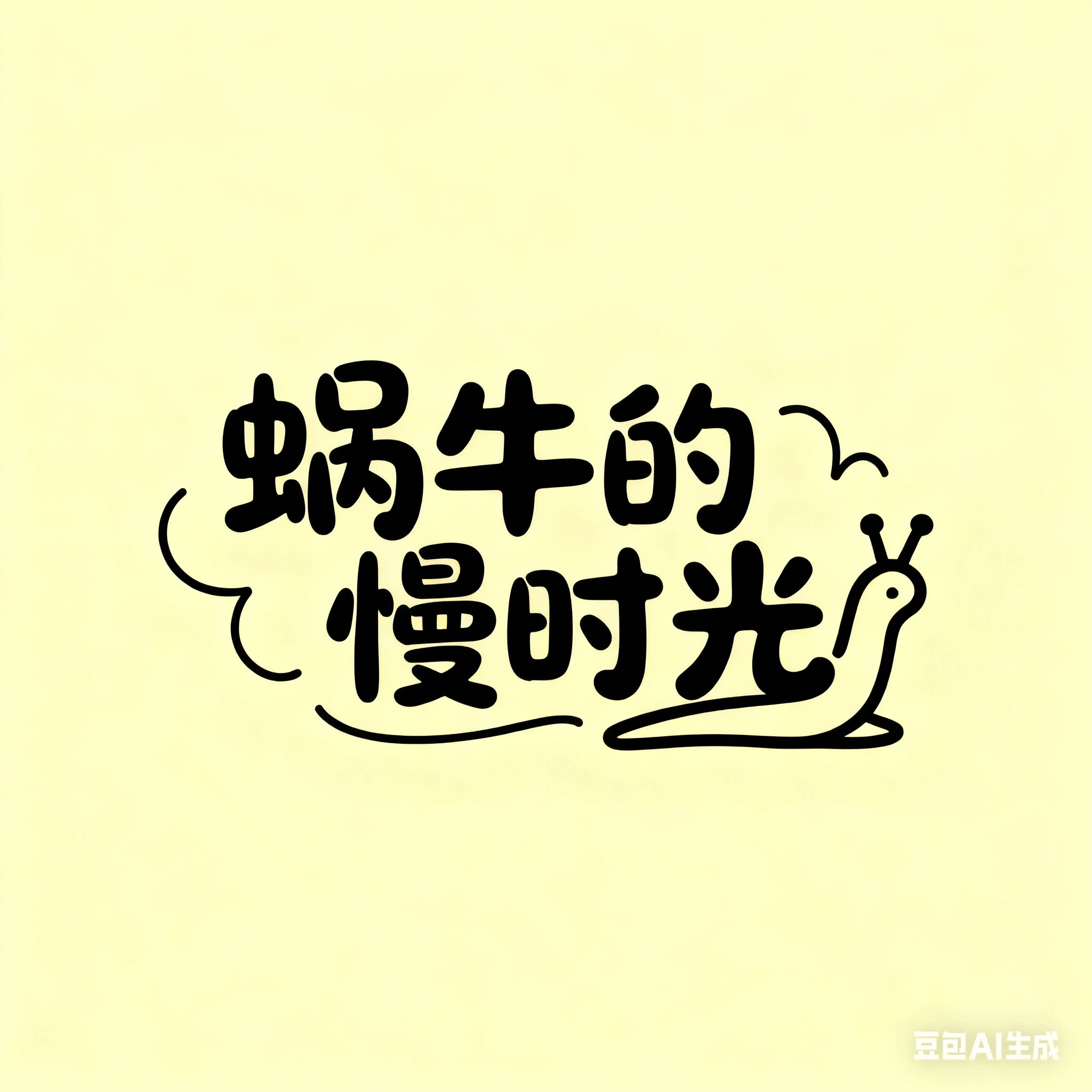 蜗牛的慢时光