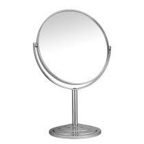 Rotating Large Round Mirror Desktop Toilet Bathroom Bedroom HD Dresser Desktop Cosmetic Mirror Subnetting Red Audition Mirror