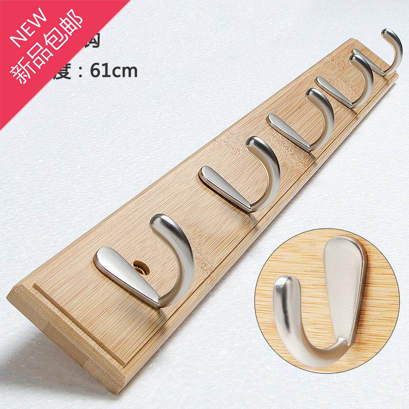 Hanging hanger wall-mounted wall Clothes hat-on-the-door rear shelf Bedroom clothes hook into the door wall wall-mounted clothes