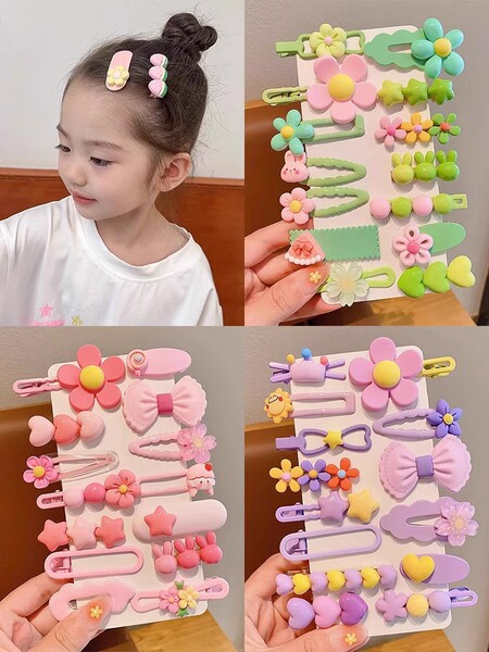 Little Girl Princess Baby Headdress Kids Barrettes — 3