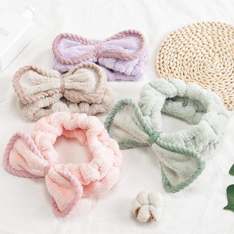 4 30 0 05kg ultra-fine fiber hair with movement suction sweaty hair with a clean face hair band