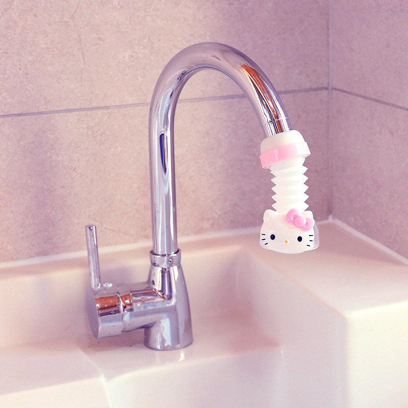 Cute Cartoon Creative Kitchen Tap Water Saver swivel anti-splash shower filter tap water filter
