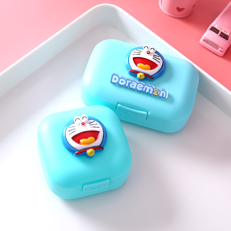 Baby Soap Cartridges Cover Cartoon Personality Small Size Children Baby Creativity Cute Drain Covered Soapbox