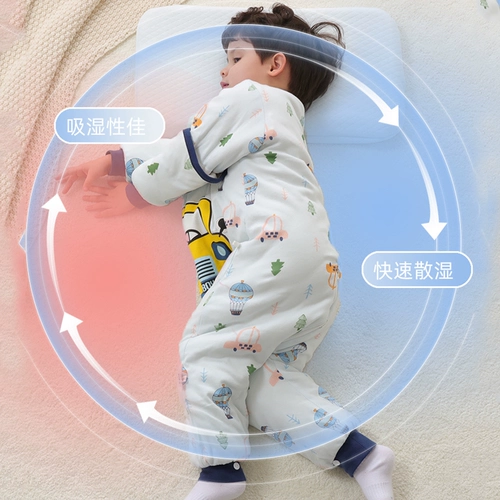 Хлопковый универсальный спальный мешок на четыре сезона, подходит для подростков