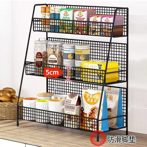 Настольная полка для хранения, полка для закусок на обеденном столе, полка для чашек с водой в гостиной, многослойная полка для хранения специй на кухонной столешнице