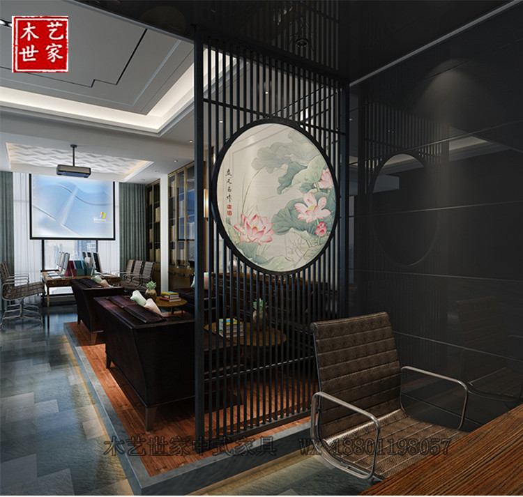 Trung Quốc hiện đại rắn gỗ lối vào phân vùng hiên phòng khách màn hình hiên ghế màn hình nhà hàng vách ngăn để hàng đầu tùy chỉnh - Màn hình / Cửa sổ lam gỗ phòng khách