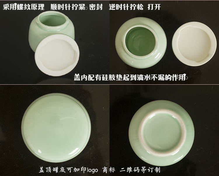 To DE new rotating liquid paste in cream bottle sealed tank small tea pot porcelain ceramic tea pot