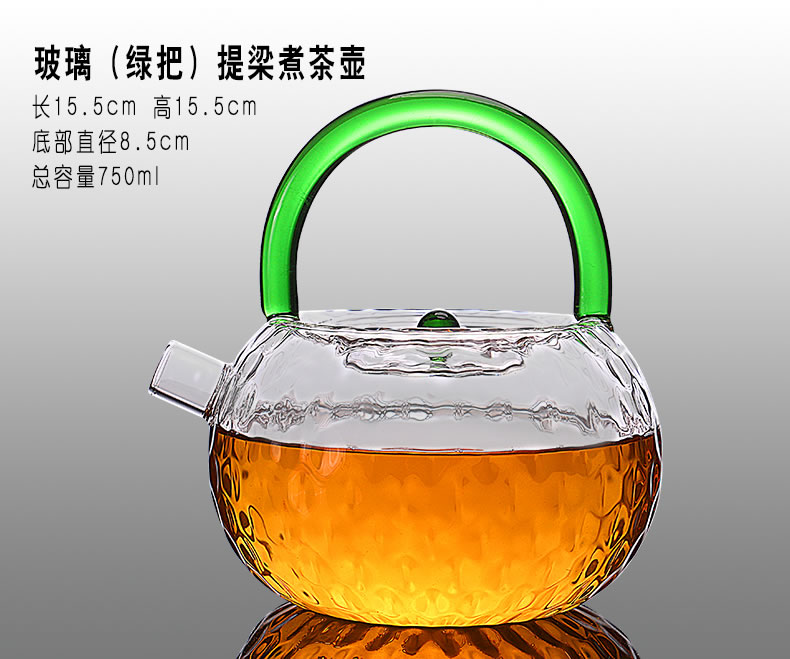 The Who -- black tea kettle, the tea, the electric TaoLu suits for home cooked this glass teapot tea, white tea tea