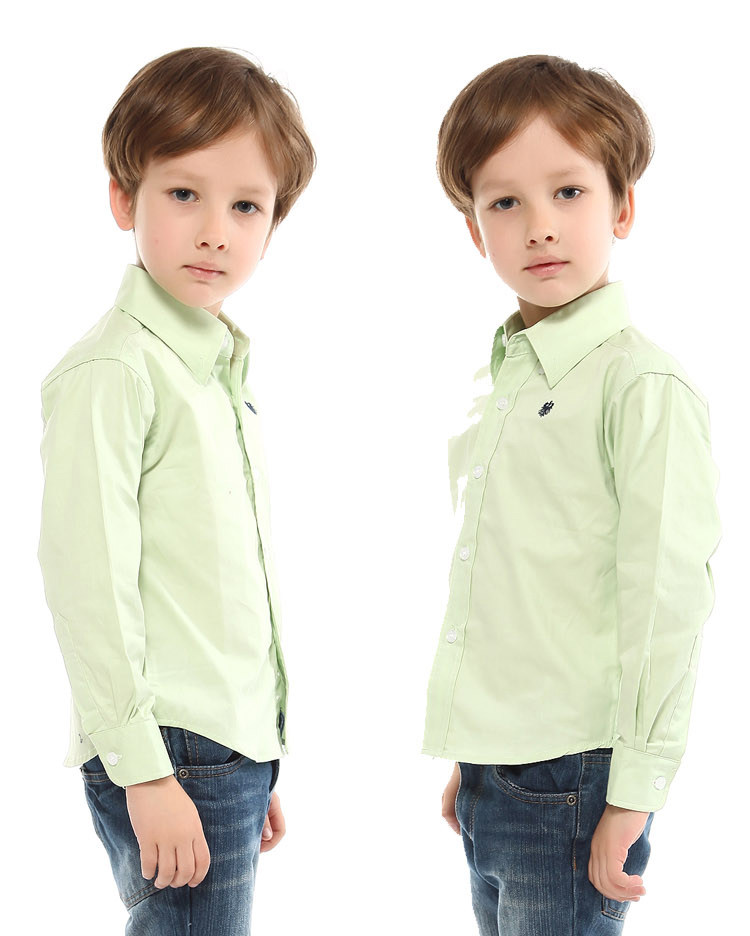 Chemise garcon à manche longue - Ref 2074601 Image 25