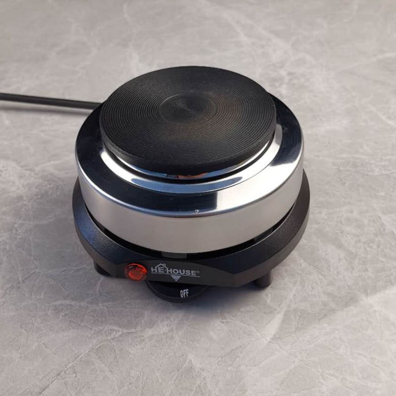 500W electric heating stove tea making stove adjustable temperature cooking coffee Moka pot heating stove glass boiling water bacon pot Kung fu tea
