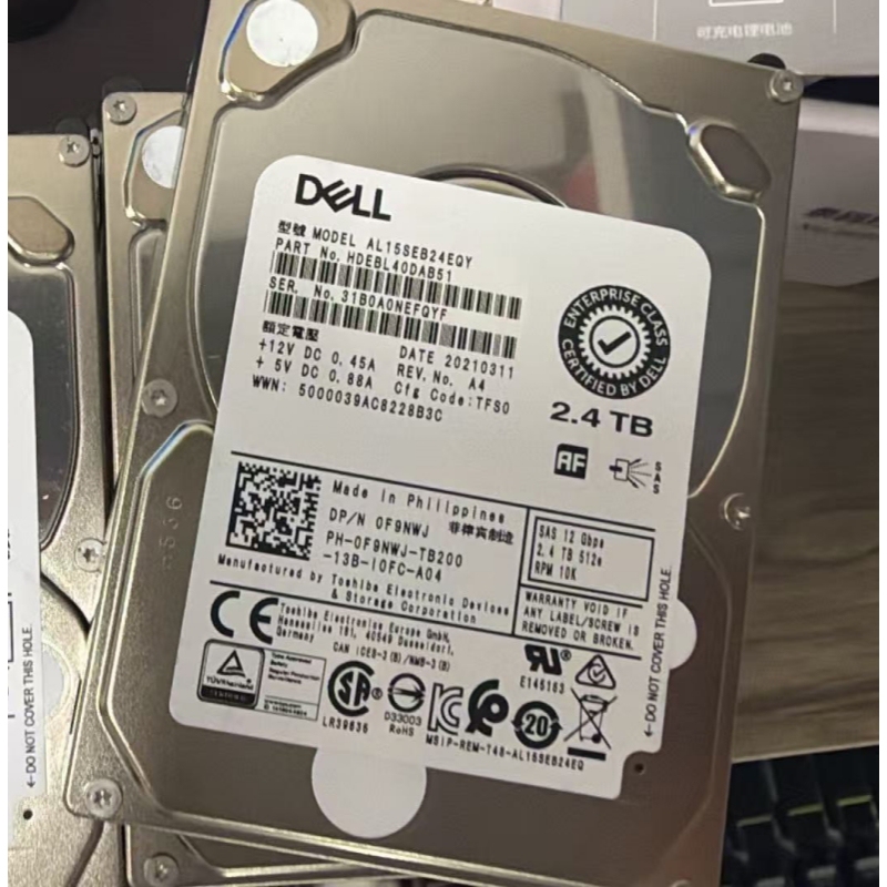 Dell 0F9Nwj Al15Seb24Eqy Hard Drive 2.4t Sas 12Gb 10K 2.5 F9Nwj Dell 0F9Nwj Al15Seb24Eqy Hard Drive 2.4t Sas 12Gb 10K 2.5 F9Nwj
