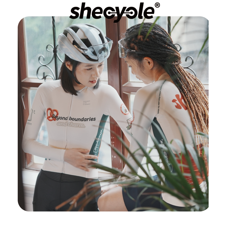 Shecycle Super Stylish Long-Sleeve Cycling Jacket 2025 New Spring/Summer Road Bike Quick-Dry Top