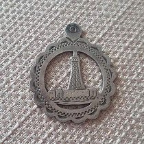 Western Antique Jewelry UK 1916 hollowed out 925 pure silver pendant 1 98 gr full mark