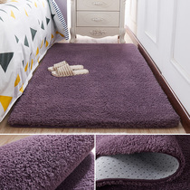 Dormitory carpet dirt-resistant bedside floor mat thickened coral velvet sleeping and cushioning bedroom living room full bunk room mat