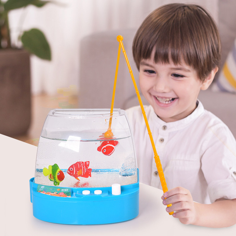 Child Fishing Toy Puzzle Force Girl 1-3-year-old 4 Baby 5 Little Boy 6 Two Water 2 Birthday Gifts