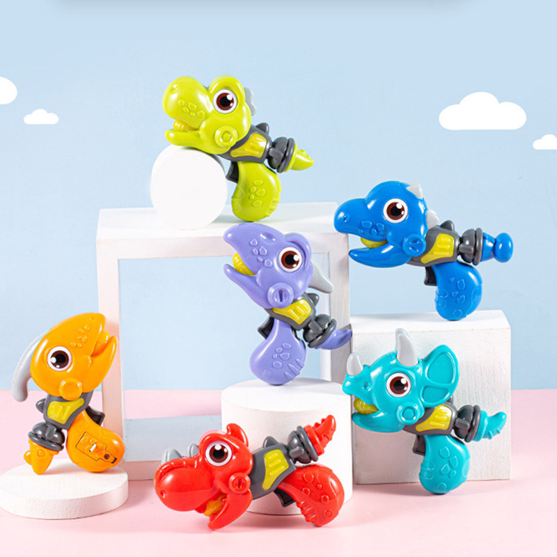 Children's toy gun female baby 1-3 1 year old dinosaur sound and light eight-tone gun male child 3 birthday present 6-12 months 