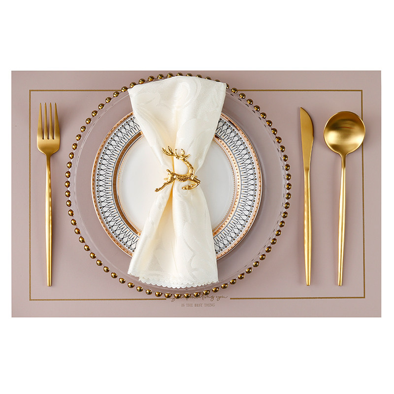 Dinner plate, ceramic tableware, set, light luxury style, high-quality style, full set