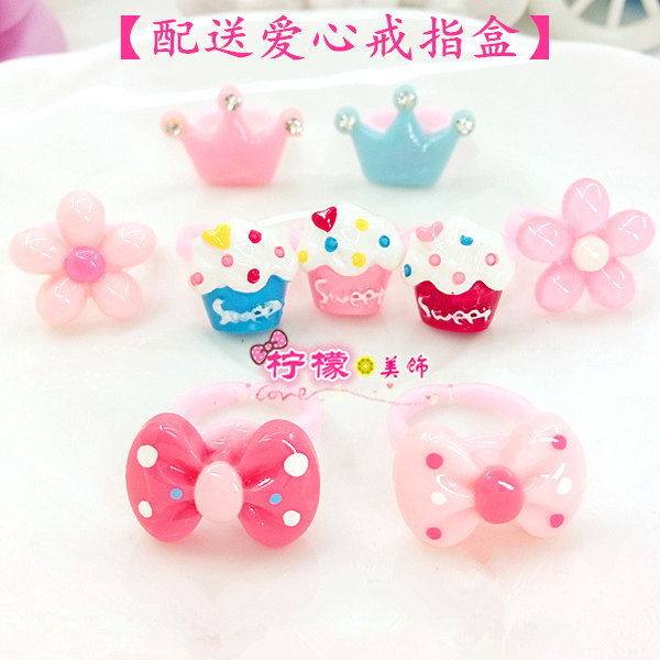 Children's diamond ring, accessory