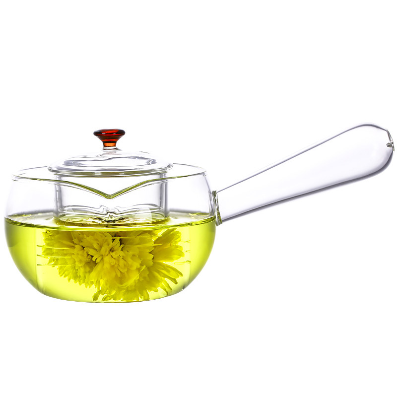 North Dashi glass side cooking teapot filter high temperature single kettle thicker small citrus special cooker