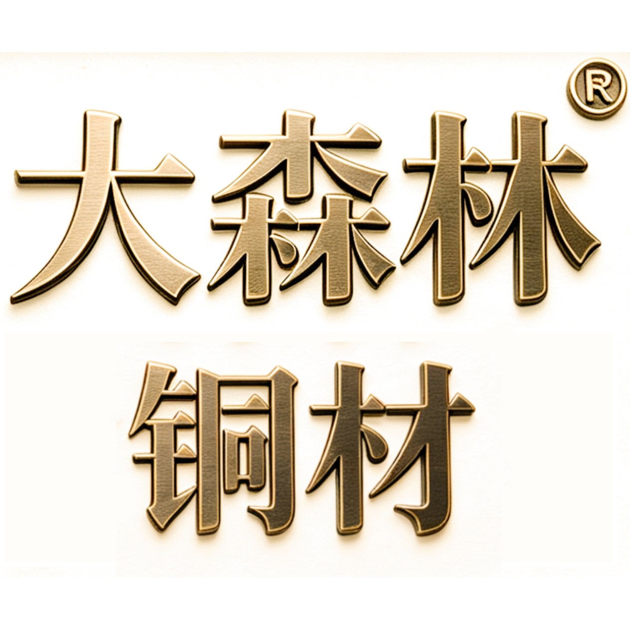 大森林铜条建材的LOGO