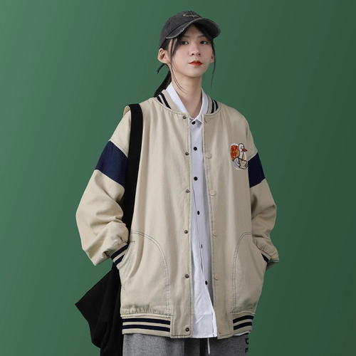 Tide, бейсбольная форма, весенняя куртка для влюбленных, в американском стиле, 2021 года, популярно в интернете