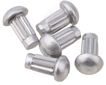 Aluminum sign rivet GB827 straight knurled aluminum material nameplate trademark solid rivet M2 M2 5 M3 M4