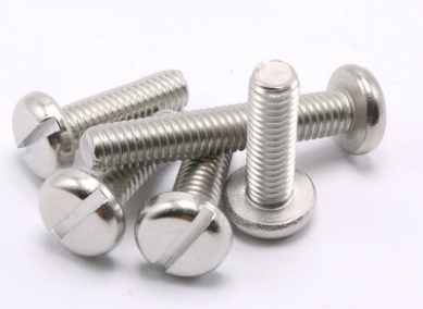 304 stainless steel GB67 one-word slot screw M1 6M2M2 5M3M4 semi - round cut milling slot screw
