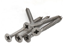 304 stainless steel rice double countersunk head fiberboard nail lengthened self-tapping wood screw A2 fast tooth self-tapping screw M5M6