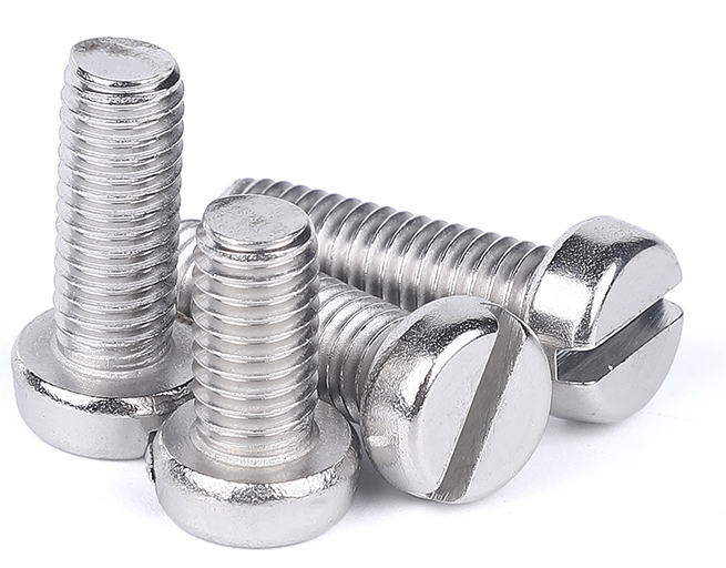 304 stainless steel GB65 one - word cylindrical head screw M5M6M8M10 slot cup head screw electron