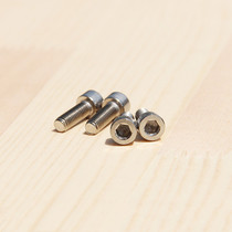 TC4 titanium alloy mix and match hexagon head bolt hexagon socket screw flange nut with tooth flat washer lock nut