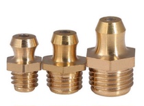 National standard brass straight nozzle 45 degree National Standard elbow nozzle 90 ° bending Nozzle nozzle bullet oil Cup with cap oil Cup