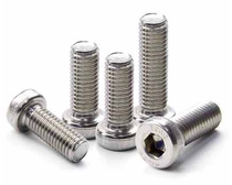 Knurin DIN7984 short head hexagonal screw thin cylindrical head hexagonal screw M5M6M8M10M12 cup head