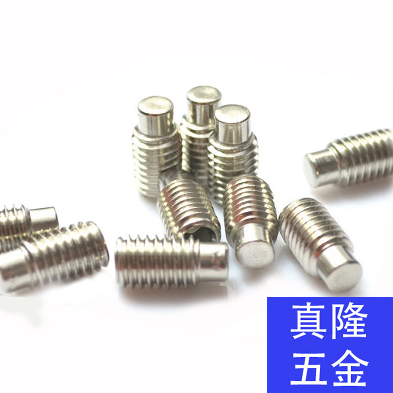 304 stainless steel DIN915 inner hexagonal convex end fastening screw M2M3M4M5M6M10M12 cylindrical overhead wire