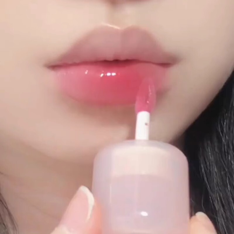 Cool First Love White Moonlight ~ Big Ice Bucket Lip Essence Lip Glaze Mirror Lip Gloss Lipstick Lip Color Moisturizing Exfoliating