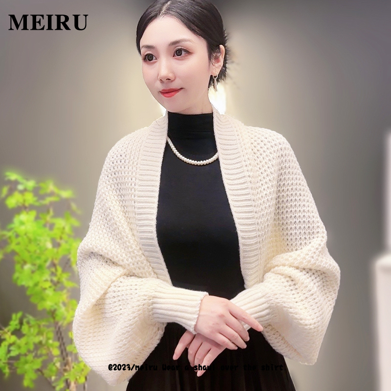 Sweater Shawl for Women 2026 New Style High-End Autumn and Winter Mother's Knitted Long-Sleeve Cardigan Versatile Cheongsam Jacket Sweater Shawl for Women 2026 New Style High-End Autumn and Winter Mother's Knitted Long-Sleeve Cardigan Versatile Cheongsam Jacket