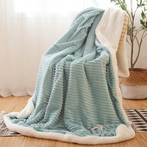 Cover Leg Small Blanket Office Living-room Double Sofa Covered with Thickened Little Quilt by Gay Blanket Winter Sofa cover