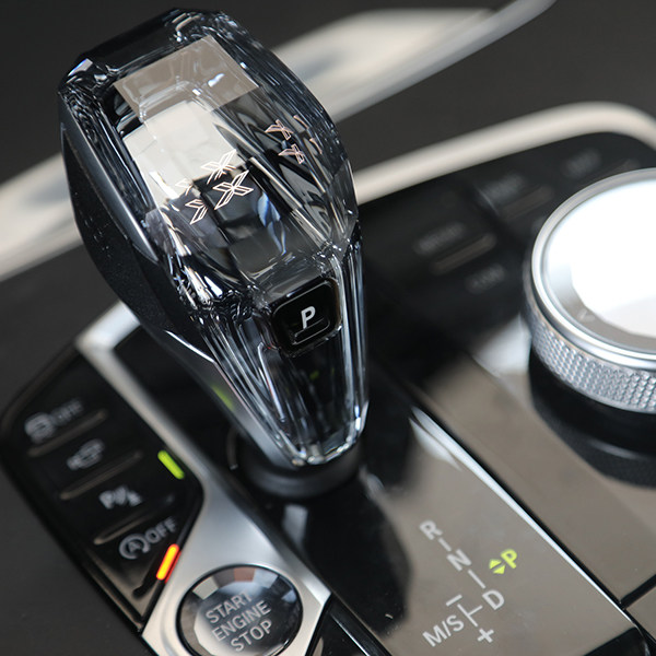 BMW ໃຫມ່ 1234567 ຊຸດ X1X2iX3X4X5X6 crystal gear handle handle modified gear display head gear multimedia knob