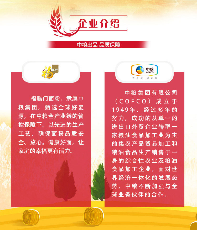 安享好物 安享B级小麦面粉-福临门超精 多用途小麦粉 国标 