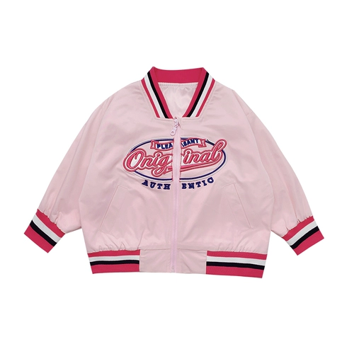 Осенняя детская куртка, бейсбольная форма, осенний детский лонгслив, Гонконг, детская одежда