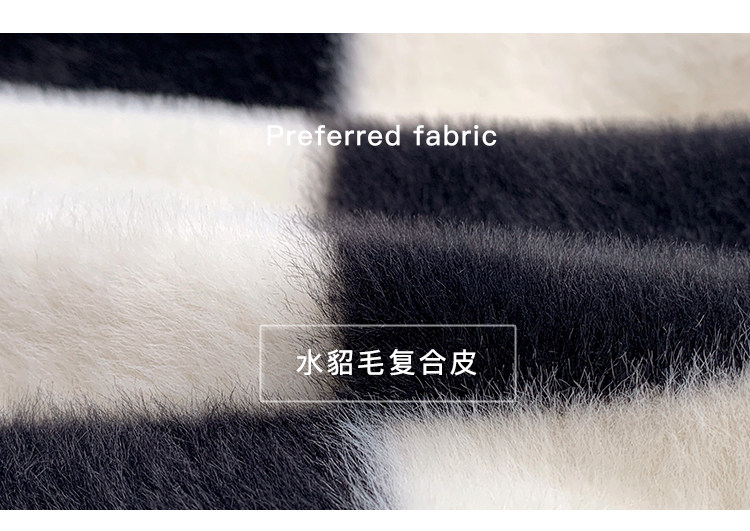 Мех/искусственный мех 冬款加绒皮草亲子装外套 Fall in love with beautiful girls