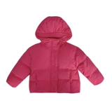 Детский пуховик, бархатная детская толстовка с капюшоном, куртка, утиный пух, увеличенная толщина