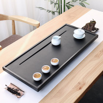 Whole black gold stone tea tray New Chinese natural tea set Household tea sea simple custom custom size tea table